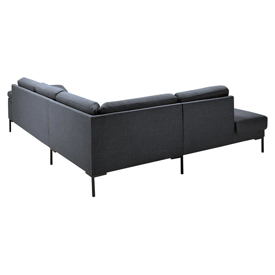 Hoekbank Tom Links - Basel - Antraciet 5 Hoekbank Tom Links - Basel - Antraciet - Afbeelding 3