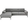 Bank Tom Met Chaise Longue Links - Monza - Grijs 1 Bank Tom Met Chaise Longue Links - Monza - Grijs -LeenBakker Winkel 10101480