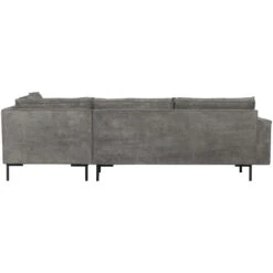 WOOOD Hoekbank Arwin Rechts - Olijfgroen -LeenBakker Winkel 10101949 1106