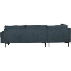 WOOOD Hoekbank Arwin Links - Staalblauw -LeenBakker Winkel 10101952 1900