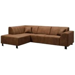 Hoekbank Nino Links - Cognac -LeenBakker Winkel 10101962 0300