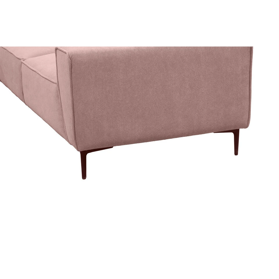 Hoekbank Romy Links - Roze 8 Hoekbank Romy Links - Roze - Afbeelding 6