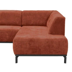 Hoekbank Lola Rechts - Terracotta -LeenBakker Winkel 10108038 9002