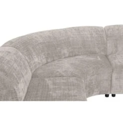 Hoekbank Luna Rond - Stof Cremona - Beige 16 Hoekbank Luna Rond - Stof Cremona - Beige -LeenBakker Winkel 10108048 9001