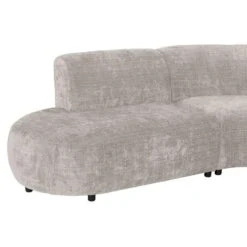 Hoekbank Luna Rond - Stof Cremona - Beige 17 Hoekbank Luna Rond - Stof Cremona - Beige -LeenBakker Winkel 10108048 9002