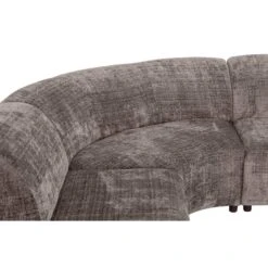 Hoekbank Luna Rond - Stof Cremona - Taupe 16 Hoekbank Luna Rond - Stof Cremona - Taupe -LeenBakker Winkel 10108049 9001