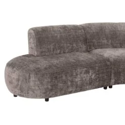 Hoekbank Luna Rond - Stof Cremona - Taupe 17 Hoekbank Luna Rond - Stof Cremona - Taupe -LeenBakker Winkel 10108049 9002