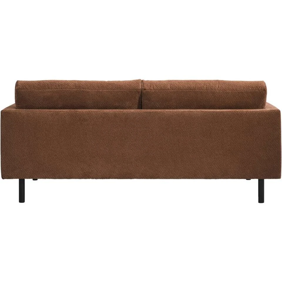 Bank Siem 2,5-zits - Stof Egon - Terracotta 5 Bank Siem 2,5-zits - Stof Egon - Terracotta - Afbeelding 3