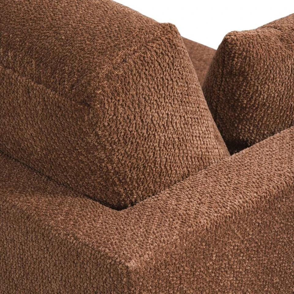 Bank Siem 2,5-zits - Stof Egon - Terracotta 12 Bank Siem 2,5-zits - Stof Egon - Terracotta - Afbeelding 10