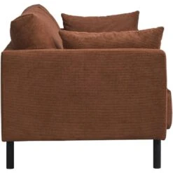 Bank Siem 2,5-zits - Ribstof Fjord - Terracotta 15 Bank Siem 2,5-zits - Ribstof Fjord - Terracotta -LeenBakker Winkel 10108084 8000