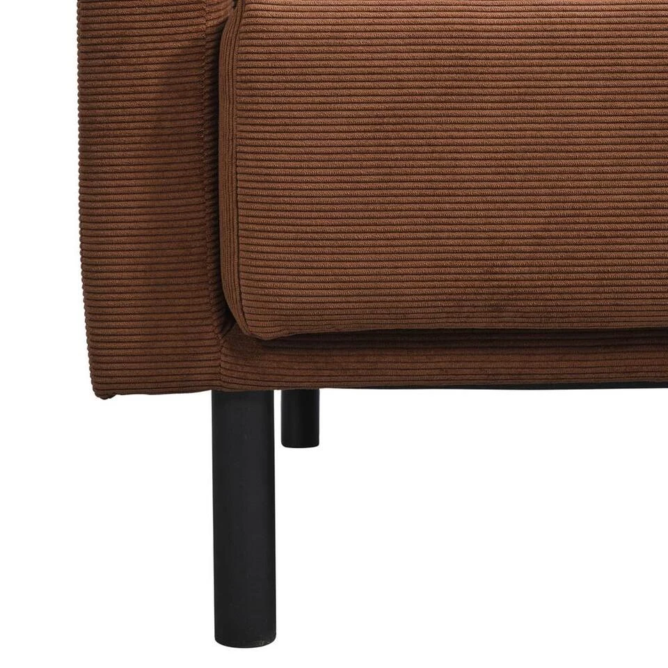 Bank Siem 2,5-zits - Ribstof Fjord - Terracotta 9 Bank Siem 2,5-zits - Ribstof Fjord - Terracotta - Afbeelding 7