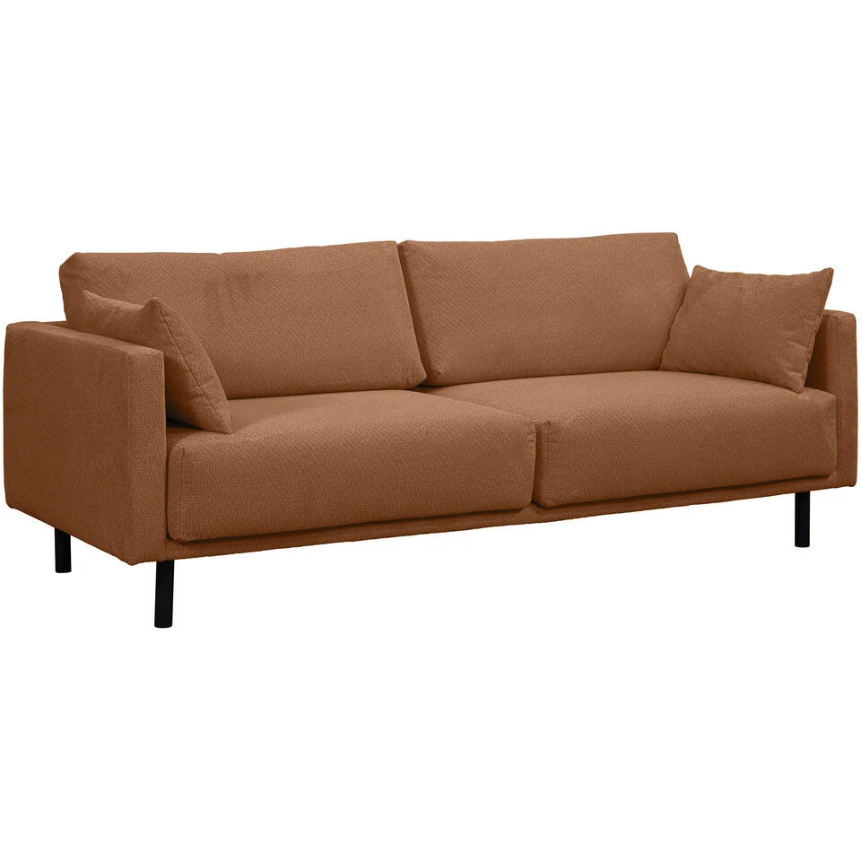 Bank Siem 3-zits - Stof Egon - Terra 4 Bank Siem 3-zits - Stof Egon - Terra - Afbeelding 2