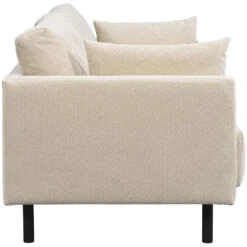 Bank Siem 3-zits - Stof Egon - Beige -LeenBakker Winkel 10108088 8000