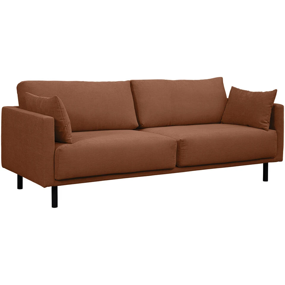 Bank Siem 3-zits - Ribstof Fjord - Terra 4 Bank Siem 3-zits - Ribstof Fjord - Terra - Afbeelding 2