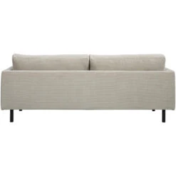 Bank Siem 3-zits - Ribstof Fjord - Beige -LeenBakker Winkel 10108092 0900