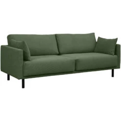 Bank Siem 3-zits - Ribstof Fjord - Groen -LeenBakker Winkel 10108093 0300