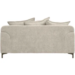 Bank Elsa 2-zits - Stof Eden - Beige -LeenBakker Winkel 10108097 0900