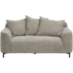 Bank Elsa 2-zits - Stof Eden- Taupe