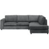 Hoekbank Stuttgart Rechts - Antraciet -LeenBakker Winkel 10108107