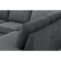 Hoekbank Stuttgart Rechts - Antraciet -LeenBakker Winkel 10108107 9002