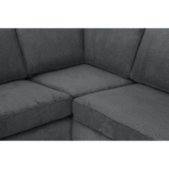 Hoekbank Stuttgart Rechts - Antraciet -LeenBakker Winkel 10108107 9003