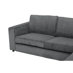 Hoekbank Stuttgart Rechts - Antraciet -LeenBakker Winkel 10108107 9004