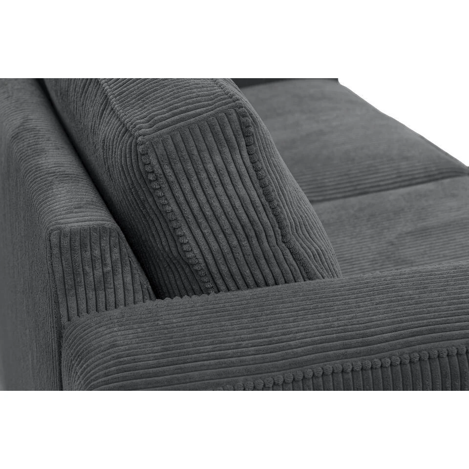 Bank Stuttgart 3-zits - Antraciet 8 Bank Stuttgart 3-zits - Antraciet - Afbeelding 6