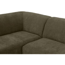 Hoekbank Luna Links - Stof Rebel - Groen -LeenBakker Winkel 10108117 9003