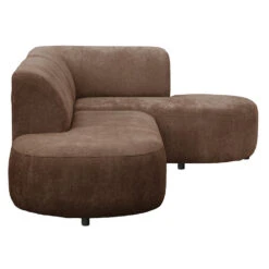 Hoekbank Luna Rechts - Stof Rebel - Terra -LeenBakker Winkel 10108118 0900