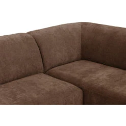 Hoekbank Luna Rechts - Stof Rebel - Terra -LeenBakker Winkel 10108118 9003