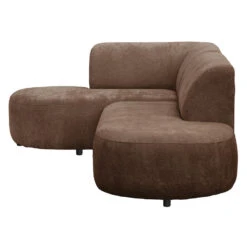 Hoekbank Luna Links - Stof Rebel - Terra -LeenBakker Winkel 10108119 0900