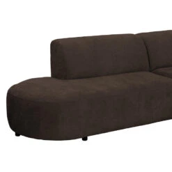 Hoekbank Luna Rechts - Stof Rebel - Bruin -LeenBakker Winkel 10108120 9002