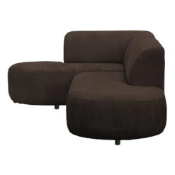 Hoekbank Luna Links - Stof Rebel - Bruin 15 Hoekbank Luna Links - Stof Rebel - Bruin -LeenBakker Winkel 10108121 8000