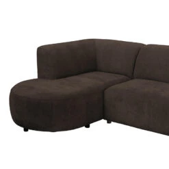 Hoekbank Luna Links - Stof Rebel - Bruin 19 Hoekbank Luna Links - Stof Rebel - Bruin -LeenBakker Winkel 10108121 9003