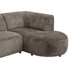 Hoekbank Luna Rechts - Stof Cremona - Taupe -LeenBakker Winkel 10108126 9001