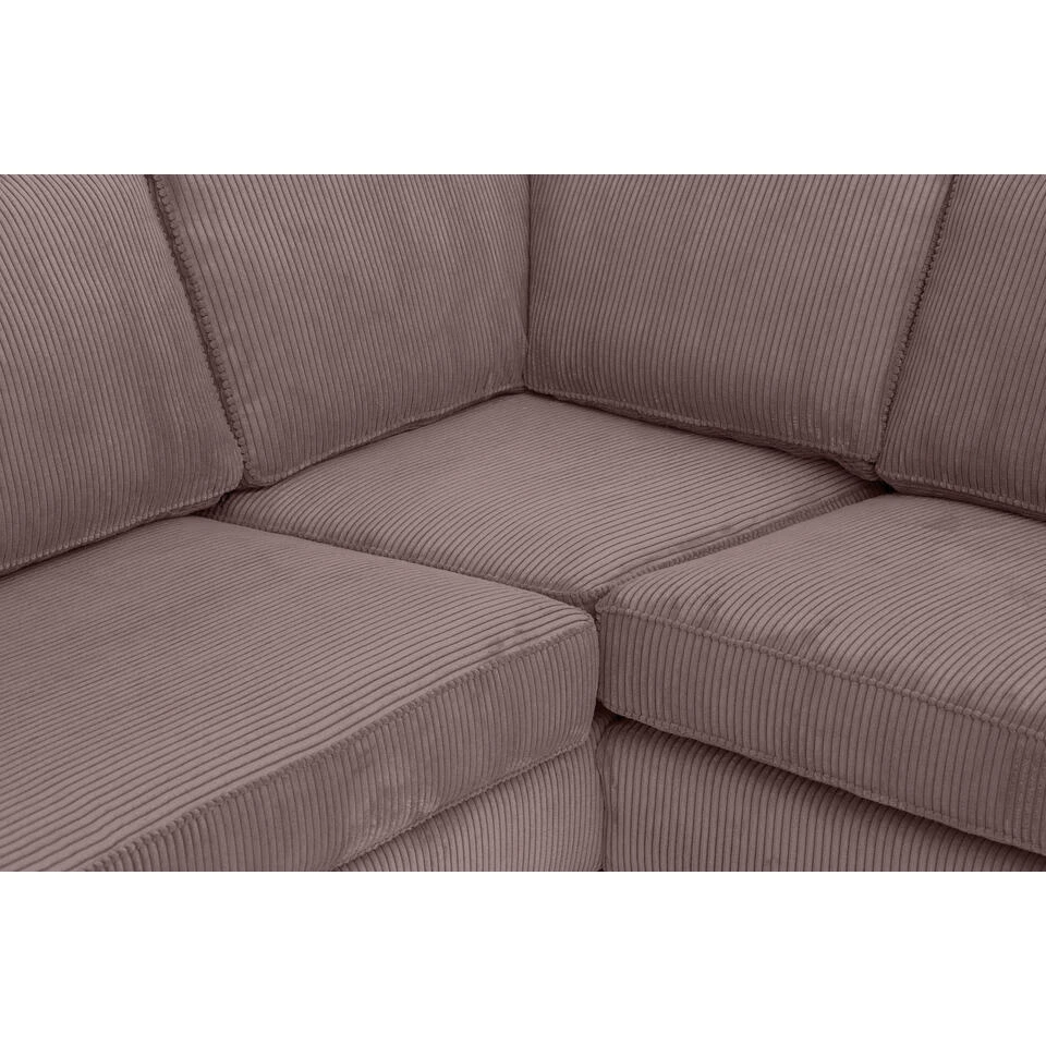 Hoekbank Stuttgart Links - Roze 10 Hoekbank Stuttgart Links - Roze - Afbeelding 8