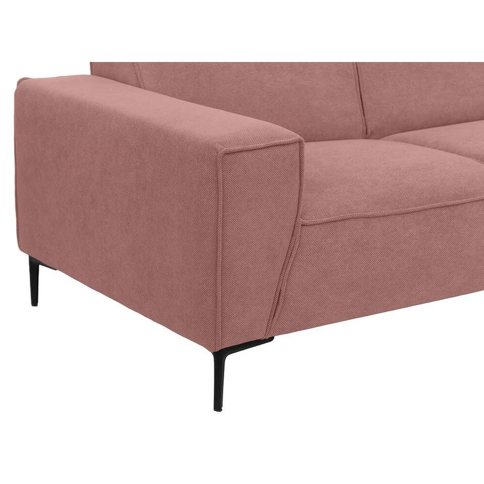 Bank Romy 3-zits - Stof Curio - Roze 8 Bank Romy 3-zits - Stof Curio - Roze - Afbeelding 6