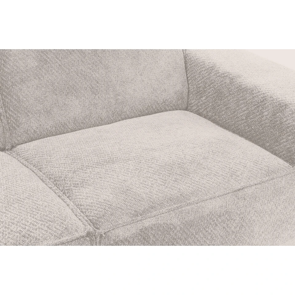 Bank Romy 3-zits - Stof Egon - Beige 8 Bank Romy 3-zits - Stof Egon - Beige - Afbeelding 6
