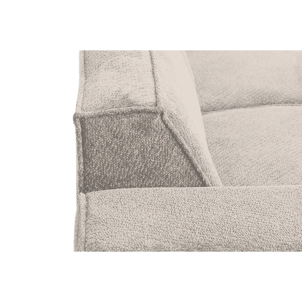 Bank Romy 3-zits - Stof Egon - Beige 10 Bank Romy 3-zits - Stof Egon - Beige - Afbeelding 8