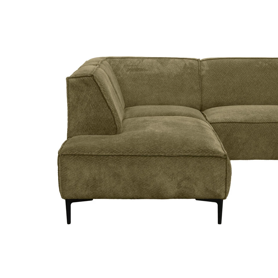 Hoekbank Romy Links - Stof Egon - Groen 9 Hoekbank Romy Links - Stof Egon - Groen - Afbeelding 7