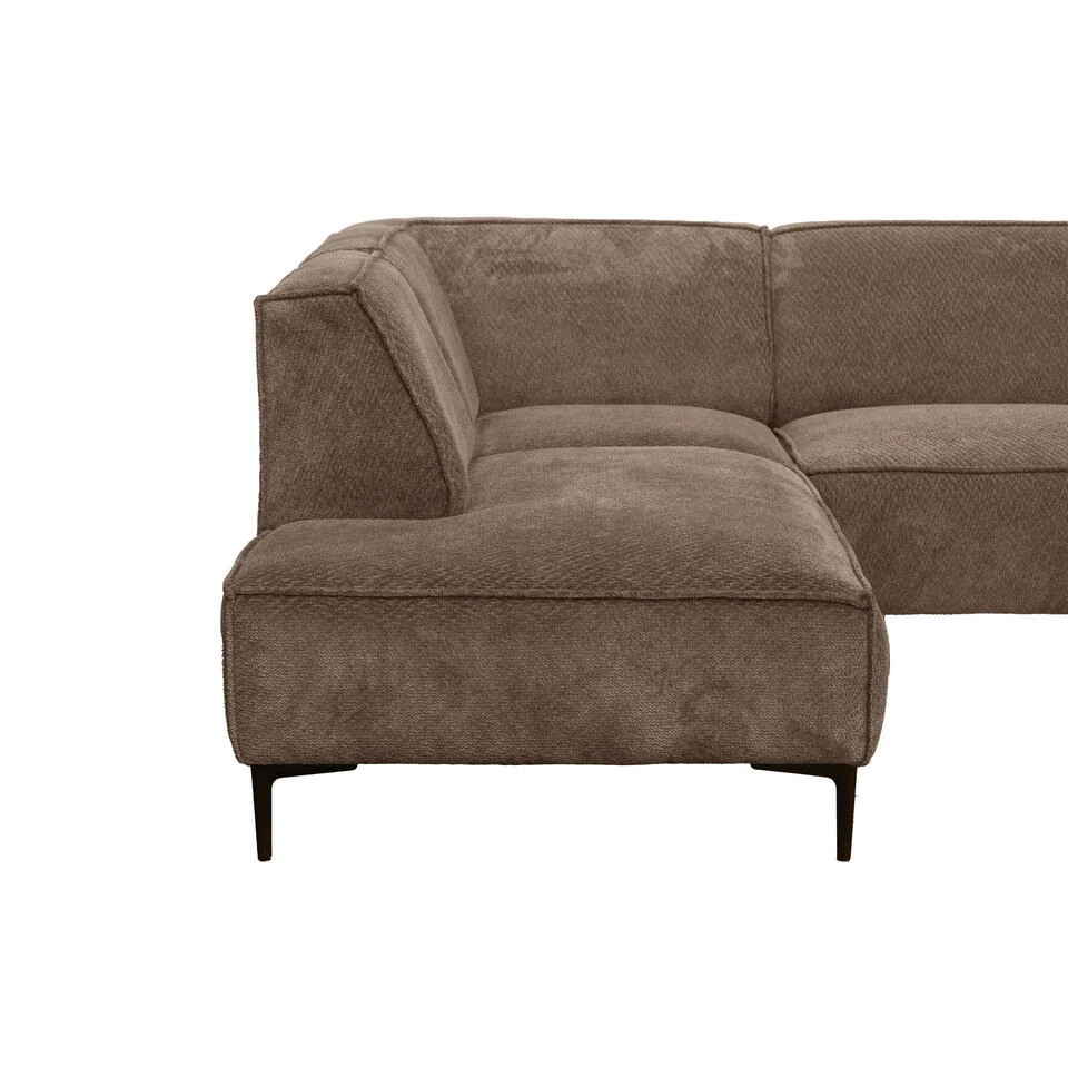 Hoekbank Romy Links - Stof Egon - Taupe 6 Hoekbank Romy Links - Stof Egon - Taupe - Afbeelding 4