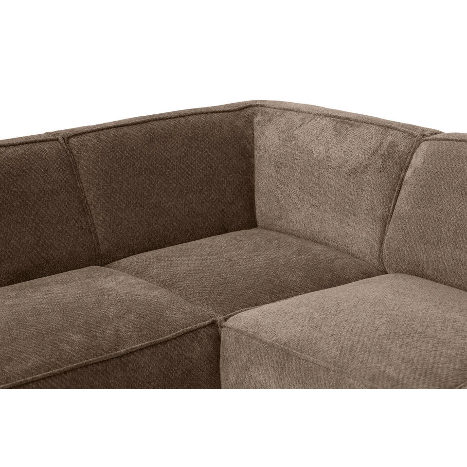 Hoekbank Romy Links - Stof Egon - Taupe 8 Hoekbank Romy Links - Stof Egon - Taupe - Afbeelding 6