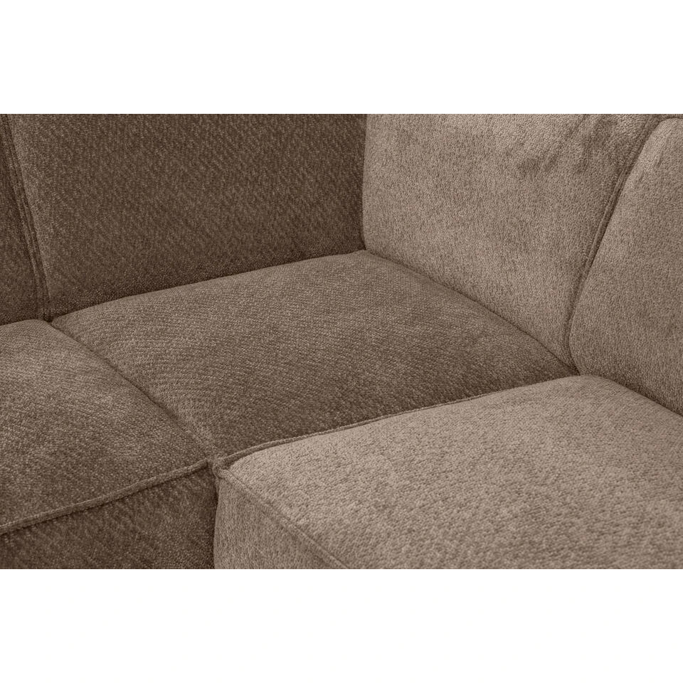 Hoekbank Romy Links - Stof Egon - Taupe 9 Hoekbank Romy Links - Stof Egon - Taupe - Afbeelding 7