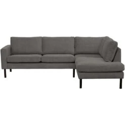 Hoekbank Collin Rechts - Antraciet