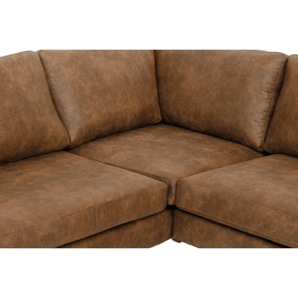 Hoekbank Collin Links - Cognac 6 Hoekbank Collin Links - Cognac - Afbeelding 4