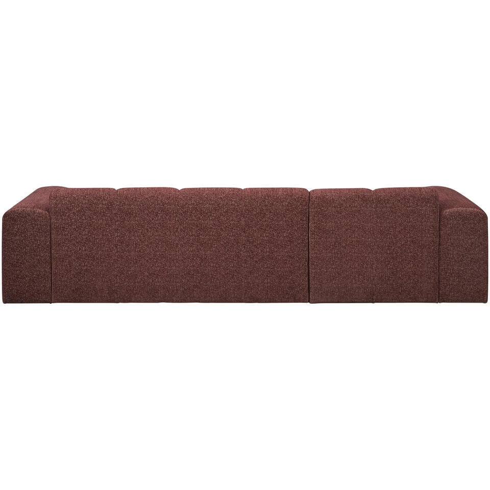Hoekbank Beau Links - Raven - Wijnrood 5 Hoekbank Beau Links - Raven - Wijnrood - Afbeelding 3