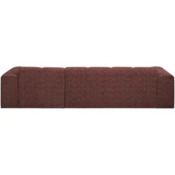 Hoekbank Beau Rechts - Raven - Wijnrood -LeenBakker Winkel 10108207 0900