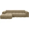 Hoekbank Beau Links - Raven - Taupe -LeenBakker Winkel 10108212