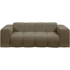 Bank Beau 2-zits - Stof Raven - Bruin