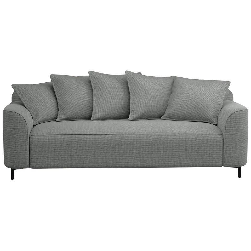 Bank Elsa 3-zits - Stof Eden - Grijs 3 Bank Elsa 3-zits - Stof Eden - Grijs